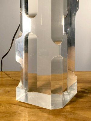 Table Lamp in Acrylic Glass by Alessio Tasca, Italy, 1970-NLF-1262453