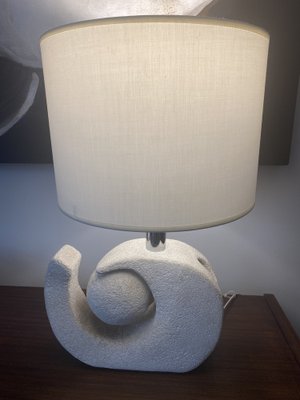 Table Lamp in Beige Limestone by Albert Tormos, 1970s-SSK-1288885