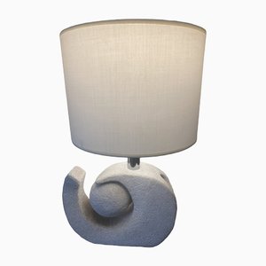 Table Lamp in Beige Limestone by Albert Tormos, 1970s-SSK-1288885