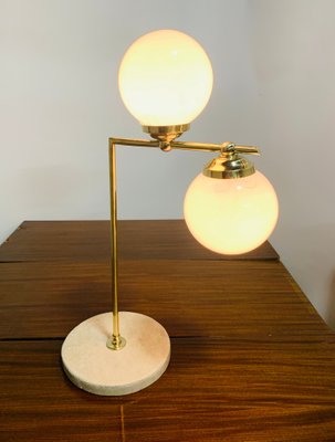 Table Lamp in Brass, 1940s-NUO-1368430