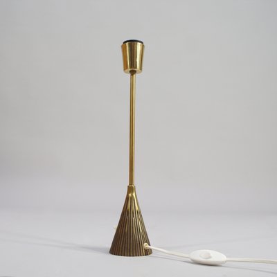 Table Lamp in Brass by Sonja Katzin for Asea, Sweden, 1950s-SGX-1723852