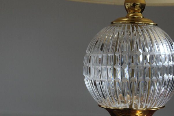 Table Lamp in Brass & Crystal-ESB-1376742