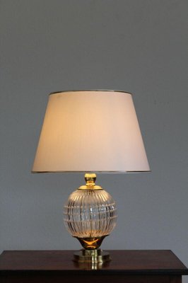 Table Lamp in Brass & Crystal-ESB-1376742