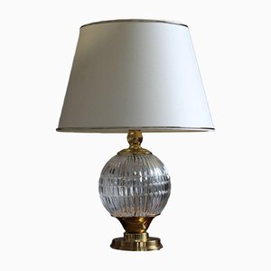 Table Lamp in Brass & Crystal-ESB-1376742