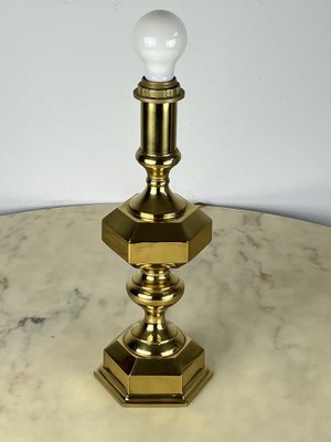 Table Lamp in Brass, Italy, 1980s-YST-1774409