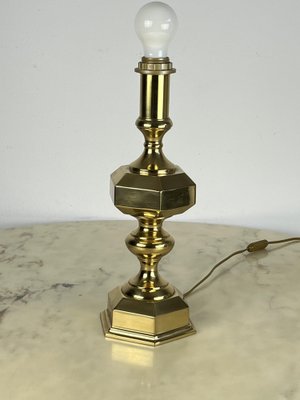 Table Lamp in Brass, Italy, 1980s-YST-1774409