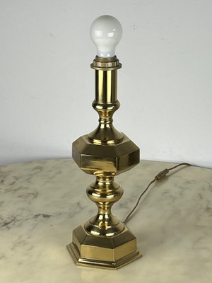 Table Lamp in Brass, Italy, 1980s-YST-1774409