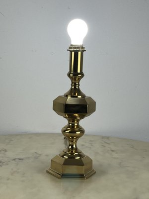 Table Lamp in Brass, Italy, 1980s-YST-1774409