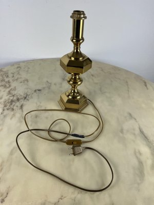 Table Lamp in Brass, Italy, 1980s-YST-1774409