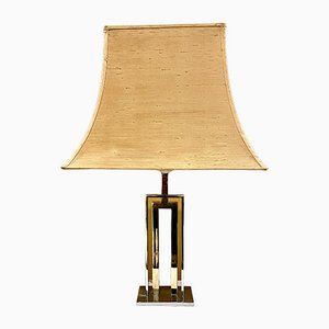 Table Lamp in Chrome and Brass, Italy, 1970s-XXA-1080073