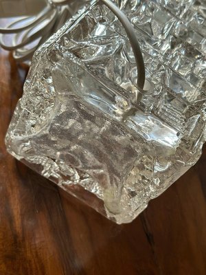 Table Lamp in Clear Glass from Stilarmatur, 1960s-ARN-2042330