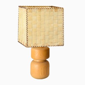 Table Lamp in Elm, 1970-GJR-2024444