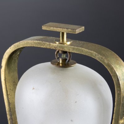 Table Lamp in Glass and Brass from Fontana Arte-SXX-1077237