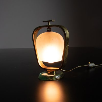 Table Lamp in Glass and Brass from Fontana Arte-SXX-1077237