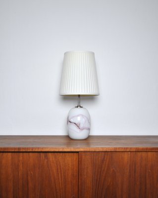 Table Lamp in Glass by Michael Bang for Holmegaard Glassworks, 1982-HPQ-1299814