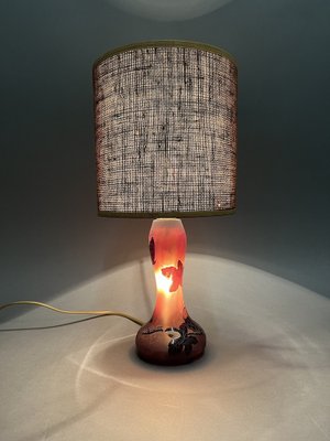 Table Lamp in Glass Paste from La Rochere, France, 1970s-EK-1718583