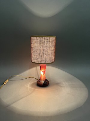 Table Lamp in Glass Paste from La Rochere, France, 1970s-EK-1718583