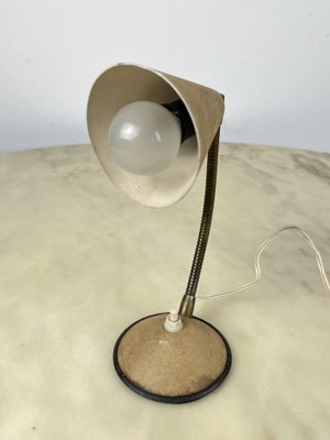 Table Lamp in Lacquered Metal and Brass, Italy, 1950s-YST-1736863