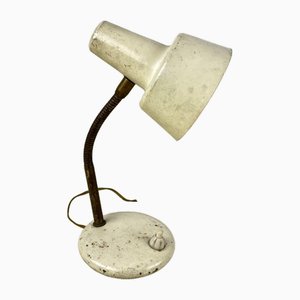 Table Lamp in Lacquered Metal and Brass, Italy, 1950s-YST-1736850