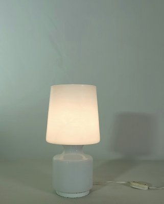 Table Lamp in Layered Milk Glass, Italy, 1960s-ZST-1806304