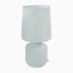 Table Lamp in Layered Milk Glass, Italy, 1960s-ZST-1806304