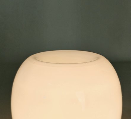 Table Lamp in Milk Glass and Metal, Italy, 1960s-ZST-1806308