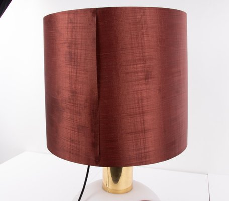 Table Lamp in Murano Glass & Brass from Temde, Switzerland, 1960s-DEK-932757