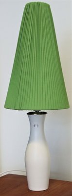 Table Lamp in Off-White Ceramic from Nittsjö, 1960s-BPJ-1396560