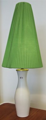 Table Lamp in Off-White Ceramic from Nittsjö, 1960s-BPJ-1396560