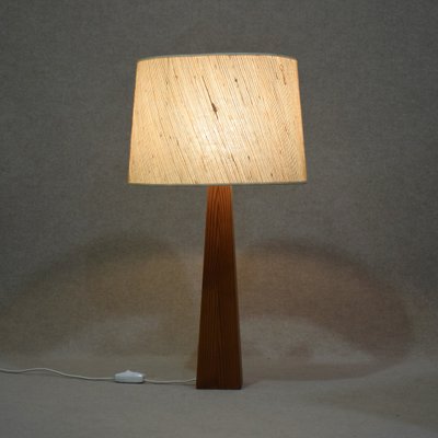 Table Lamp in Oregon Pine, 1960s-RNM-1727711