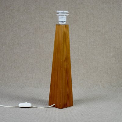 Table Lamp in Oregon Pine, 1960s-RNM-1727711