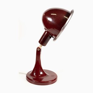 Table Lamp in Red Bachelite, 1960s-PCO-1777503