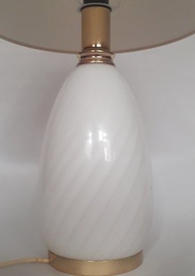 Table Lamp in Swirl Murano Glass, 1970s-XUQ-1444749