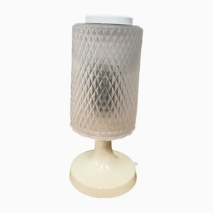 Table Lamp in White, Czechoslovakia, 1970s-ZWG-1821161