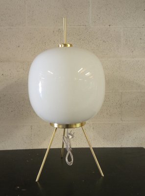 Table Lamp in White Glass-TTJ-1295909