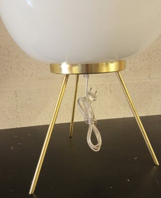 Table Lamp in White Glass-TTJ-1295909