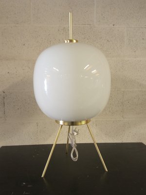 Table Lamp in White Glass-TTJ-1295909