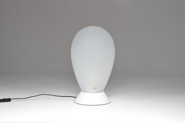 Table Lamp in White Murano Glass, 1970s-GXL-802188