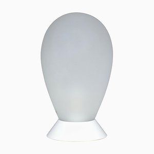 Table Lamp in White Murano Glass, 1970s-GXL-802188