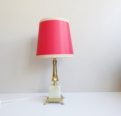 Table Lamp Made of Brass and Onyx-BLG-1363439