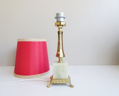 Table Lamp Made of Brass and Onyx-BLG-1363439