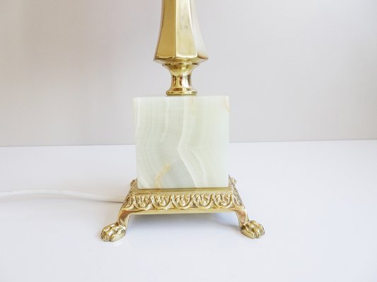 Table Lamp Made of Brass and Onyx-BLG-1363439