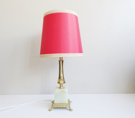 Table Lamp Made of Brass and Onyx-BLG-1363439