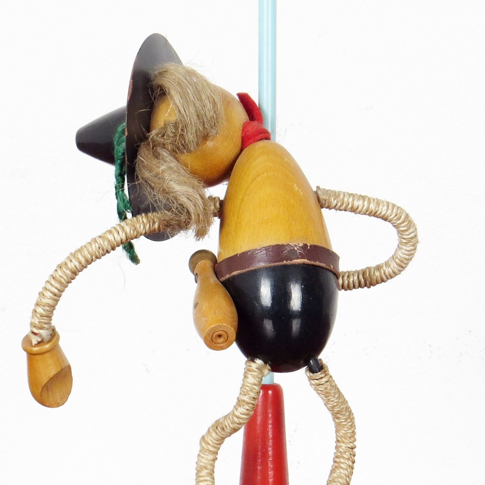 Table Lamp Puppet Mr. Prokouk from Karel Zeman, 1950s