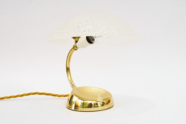 Table Lamp with Acrylic Shade from Rupert Nikoll, Vienna, 1960s-SPD-1758711