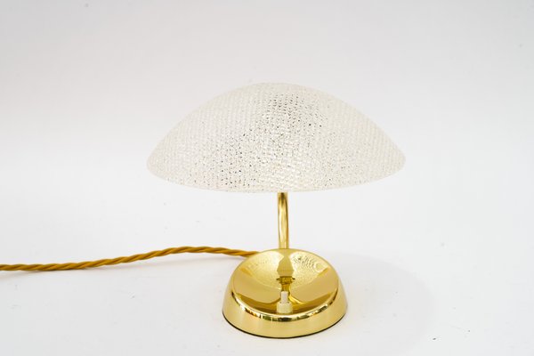 Table Lamp with Acrylic Shade from Rupert Nikoll, Vienna, 1960s-SPD-1758711