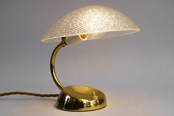 Table Lamp with Acrylic Shade from Rupert Nikoll, Vienna, 1960s-SPD-1758711