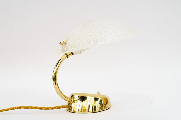 Table Lamp with Acrylic Shade from Rupert Nikoll, Vienna, 1960s-SPD-1758711