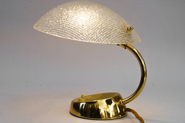 Table Lamp with Acrylic Shade from Rupert Nikoll, Vienna, 1960s-SPD-1758711