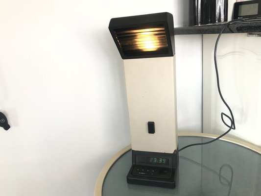 Table Lamp With Alarm Clock, 1970s-WQQ-1209475